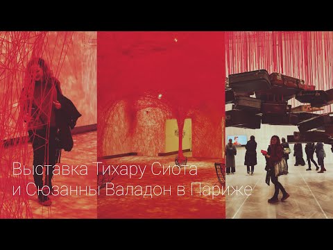 Видео: Выставка Тихару Сиота и Сюзанны Валадон в Париже. Капелла Сент-Шапель. Влог в Париже.