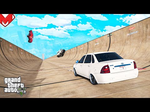 Видео: БОЛЬШОЙ СПУСК С ГОРЫ БЕЗ ТОРМОЗОВ НА РУССКОЙ ТАЧКЕ В GTA 5 ONLINE