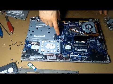 Видео: Lenovo Z500, Z510. Разборка.