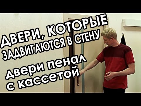 Видео: Двери пенал - межкомнатные раздвижные двери, которые задвигаются в стену