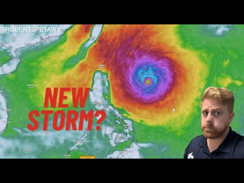 Видео: Возможный супертайфун Уван/Фонгвонг вблизи Филиппин, Westpacwx, ранний обзор