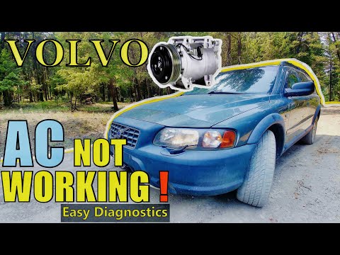 Видео: Кондиционер Volvo случайно перестает работать | Простая диагностика