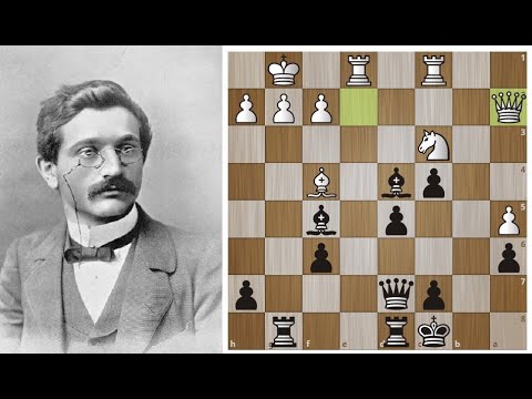 Видео: КАБАНИЙ УДАР присутствует! Ласкер мощной КОНТРАТАКОЙ в гамбите Эванса громит Чигорина!