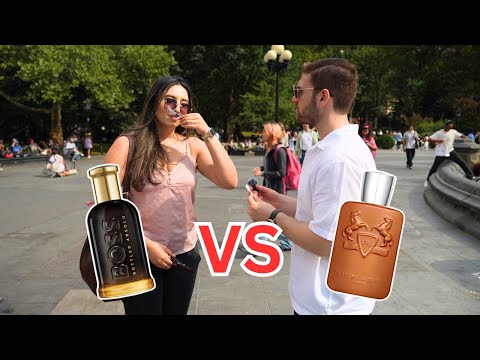 Видео: Parfums De Marly Althaïr против Boss Bottled Absolu (реакция женщин на битву ароматов)