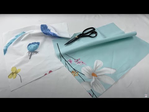 Видео: Посмотрев это видео, вы не выбросите остатки ткани / Швейный проект для начинающих.