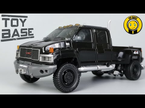 Видео: GMC TopKick Ironhide Трансформеры шедевр фильм серии MPM6 Ironhide GMC TopKick 4500 игрушки-роботы