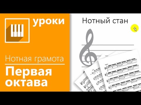 Видео: ✅🎹НОТНАЯ ГРАМОТА ЗА 15 МИНУТ - УРОК 1/5 НОТЫ ПЕРВОЙ ОКТАВЫ