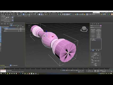 Видео: Создание Балясины 3ds max (Lathe)