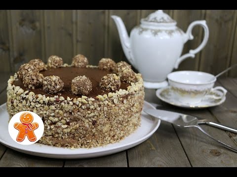 Видео: Торт "Ферреро Роше" ✧ Ferrero Rocher Cake (English Subtitles)