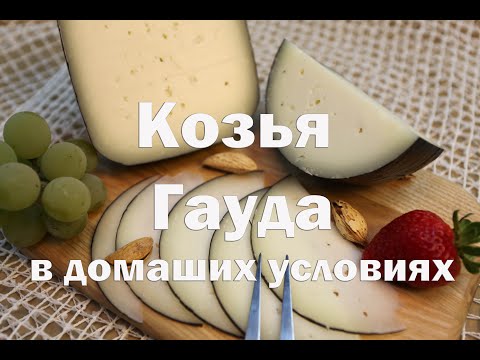 Видео: Сыр Гауда из козьего молока  Мастер класс