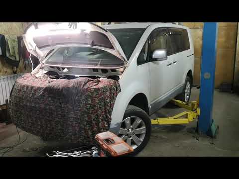 Видео: Delica D5 4N14 - самый грязный впуск!