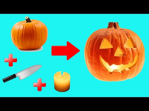 Видео: ТЫКВА ДЛЯ ХЭЛЛОУИНА. КАК СДЕЛАТЬ ТЫКВУ НА ХЭЛЛОУИН
