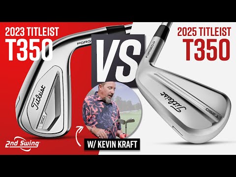 Видео: ЕЩЁ 8 ЯРДОВ? TITLEIST T350 (2023) против TITLEIST T350 (2025)