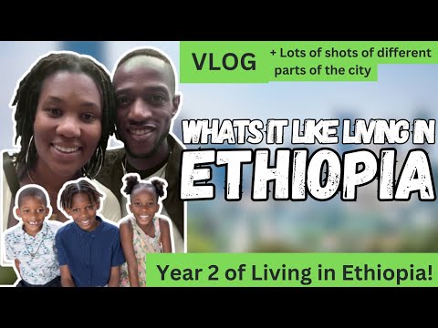 Видео: 2-й год жизни в Аддис-Абебе, Эфиопия l Семейный видеоблог l Работа, еда, ночная жизнь