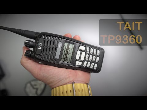 Видео: Знакомим с радиостанциями #tait на примере TAIT TP9360