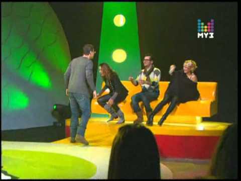 Видео: SEREBRO в Игра «Крокодил» 30 июля 2010 года (часть 3)