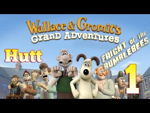 Видео: Wallace and Gromit's Grand Adventures. Episode 1: Fright of the Bumblebees. #1 (Русская озвучка)