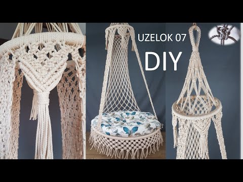 Видео: DIY Hanging Tent Chair/ Part 1/ Подвесное Кресло - Шатер/ Часть 1 /macrame jhula