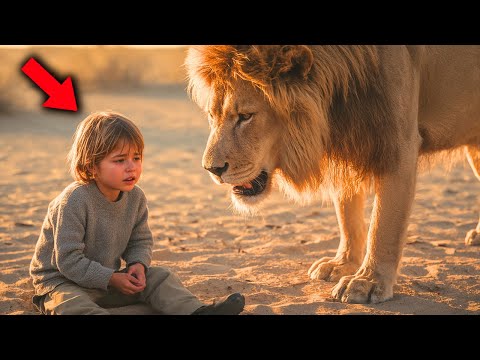 Видео: Слепая Девочка 4 Лет Кричала О Помощи – И Вдруг Появился Лев... То, Что Было Потом, Шокировало Всех