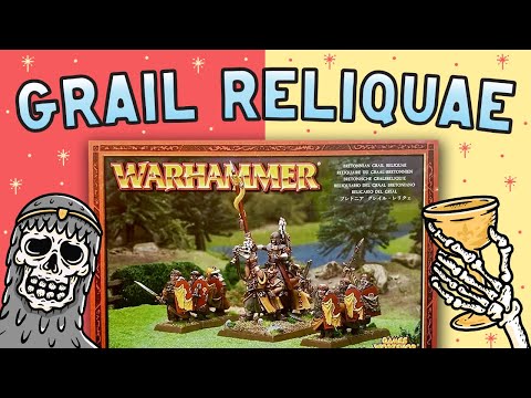 Видео: Рисуем самую НЕДООЦЕНЕННУЮ бретонскую миниатюру, The Grail Reliquae