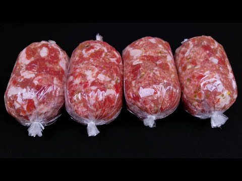 Видео: Домашняя колбаса. Ароматная и настоящая  # 76