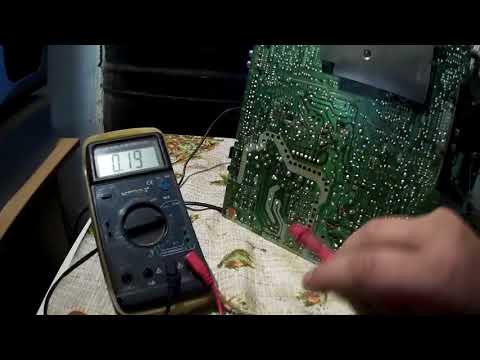 Видео: Ремонт ТВ LG MC-049B с хитрым непропаяем