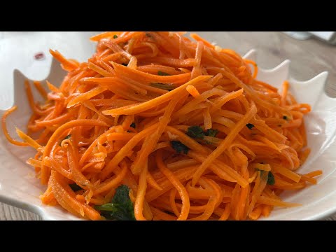 Видео: 🥕Сәбіз салаты по корейский!!!!