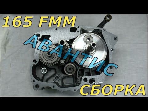 Видео: Авантис 250 (часть 2) сборка мотора