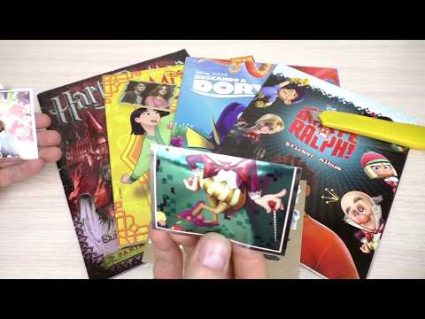 Видео: Меняемся наклейками (Мулан, Гарри Поттер, Ральф, Дори). Часть 110