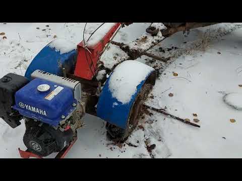 Видео: мотоблок МТЗ , полтора года эксплуатации в руках владельца дилетанта .