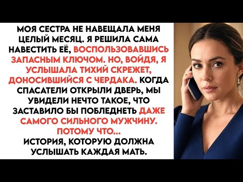 Видео: Моя сестра пропала на месяц. Когда я пришёл к ней домой, я побледнел, увидев...