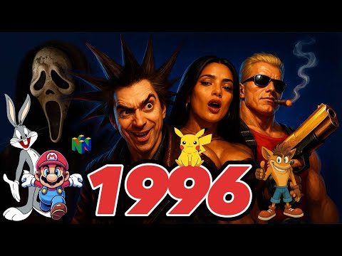 Видео: 1996 год. Фильмы и видеоигры, КОРОЛЬ и ШУТ, Nintendo64, ПОКЕМОН и Тамагочи