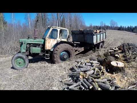 Видео: #ЮМЗ 6 будим после зимней спячки и сразу засели.