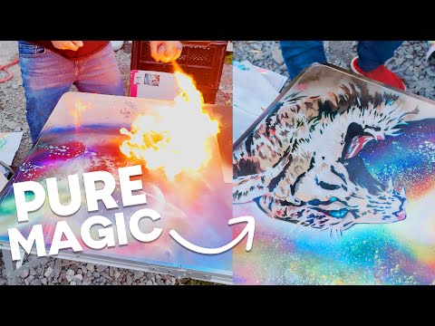 Видео: Я попросил уличных художников в Японии удивить меня художественными работами.