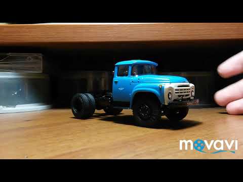 Видео: Зил-130в1 с полуприцепом ОДАЗ-794 |Автолегенды СССР Грузовики| Спецвыпуск 1| Доработка модели