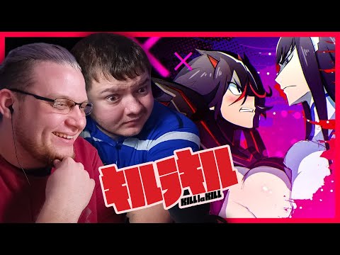 Видео: Реакция на Kill la kill ЗА 12 МИНУТ (C Trina_D)