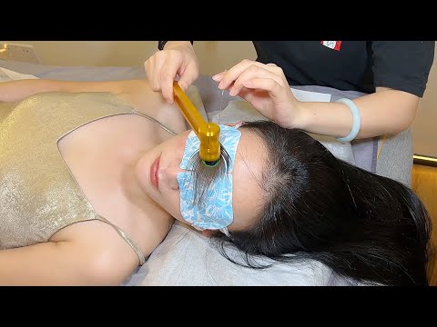 Видео: Ушное СПА! Китайское ковыряние в ушах и ушные ванночки ASMR для облегчения сна