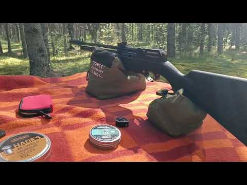 Видео: Snowpeak PR900S 5.5мм первая стрельба.