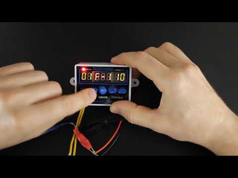 Видео: Терморегулятор, термостат W88 (W1411) в корпусе