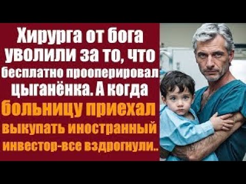 Видео: ХИРУРГА ОТ БОГА УВОЛИЛИ ЗА ТО, ЧТО БЕСПЛАТНО ПРООПЕРИРОВАЛ ЦЫГАНЕНКА. А КОГДА БОЛЬНИЦУ ПРИЕХАЛ