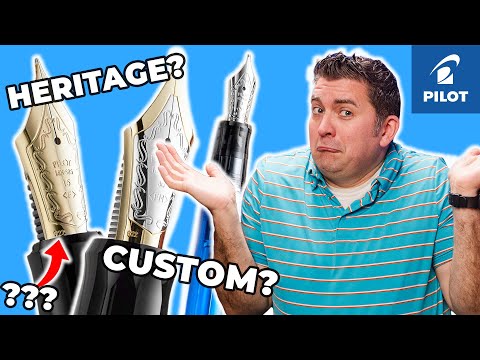 Видео: Ручки Pilot Custom (все, что вам нужно знать!)