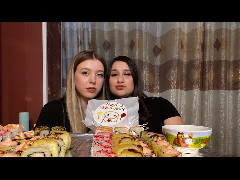 Видео: Мукбанг) роллы сет Токио , Бенто торт 🍰 день рождения моей прекрасной мадам🥳🥳🥳🥳