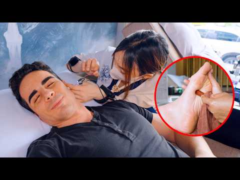 Видео: ASMR: традиционная китайская чистка ушей и рефлексологический массаж ног