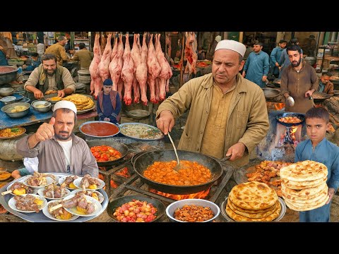 Видео: Завтрак в Афганистане | Утренняя уличная еда | Популярная субха ка нашта
