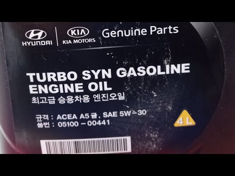 Видео: Подделка моторного масла Hyundai turbo syn 5w30 в 2021 году