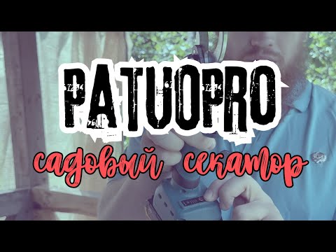 Видео: Аккумуляторный садовый секатор с Aliexpress: PATUOPRO - смотрим, разбираем, сравниваем