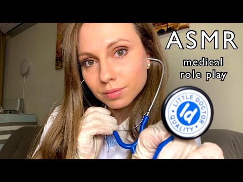 Видео: АСМР Врач на дом👩‍⚕️Медицинский осмотр🔦Ролевая игра | ASMR Medical role play💊Doctor🩺