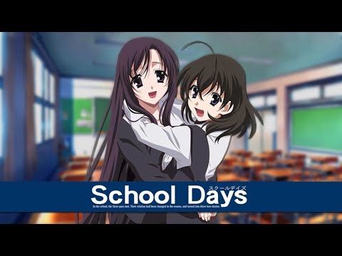 Видео: School Days - Пролог / Прохождение без комментариев