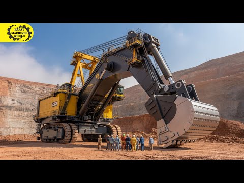 Видео: Горнодобывающая машина стоимостью 100 миллионов долларов: представлена ​​самая большая в мире мег...