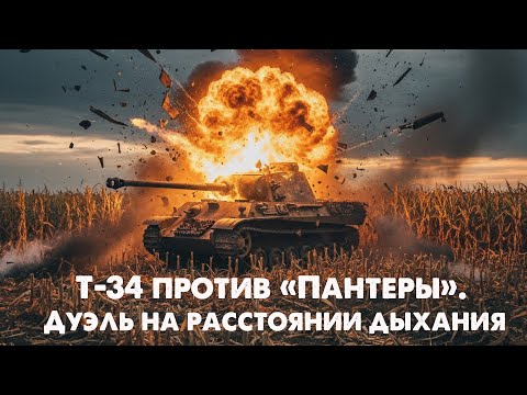 Видео: "Т34" против "Пантеры"  дуэль на расстоянии дыхания (Рассказ танкиста)